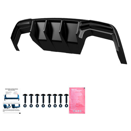 Oneway Heckdiffusor passend für Cupra Formentor Facelift 2024- exkl. VZ5 - Version 2 - Schwarz glänzend