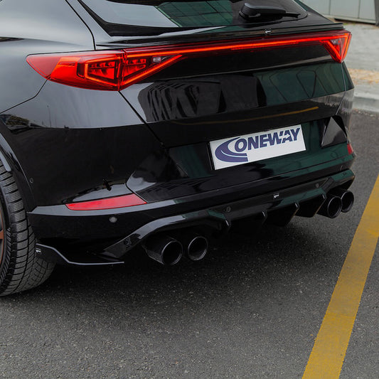 Oneway Heckdiffusor passend für Cupra Formentor 2020-2024 exkl. VZ5 - Version 2 - Schwarz glänzend