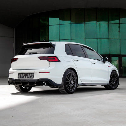 Oneway Heckdiffusor passend für Volkswagen Golf VIII HB GTI 2020- - Schwarz glänzend