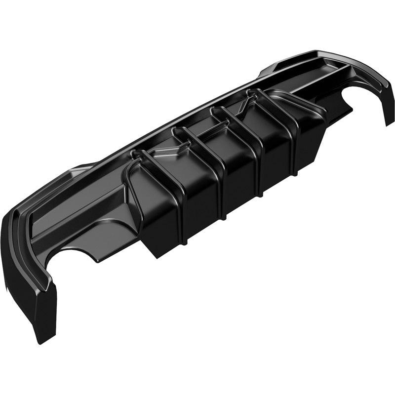 Oneway Heckdiffusor passend für BMW 1er F40 M-Pack/M135i (Einzelrohr links/rechts) 2019- - Schwarz glänzend