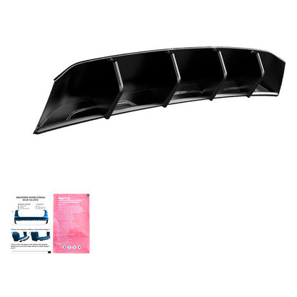 Oneway Heckdiffusor passend für Volkswagen Tiguan II R-Line Facelift 2020-2024 - Schwarz glänzend