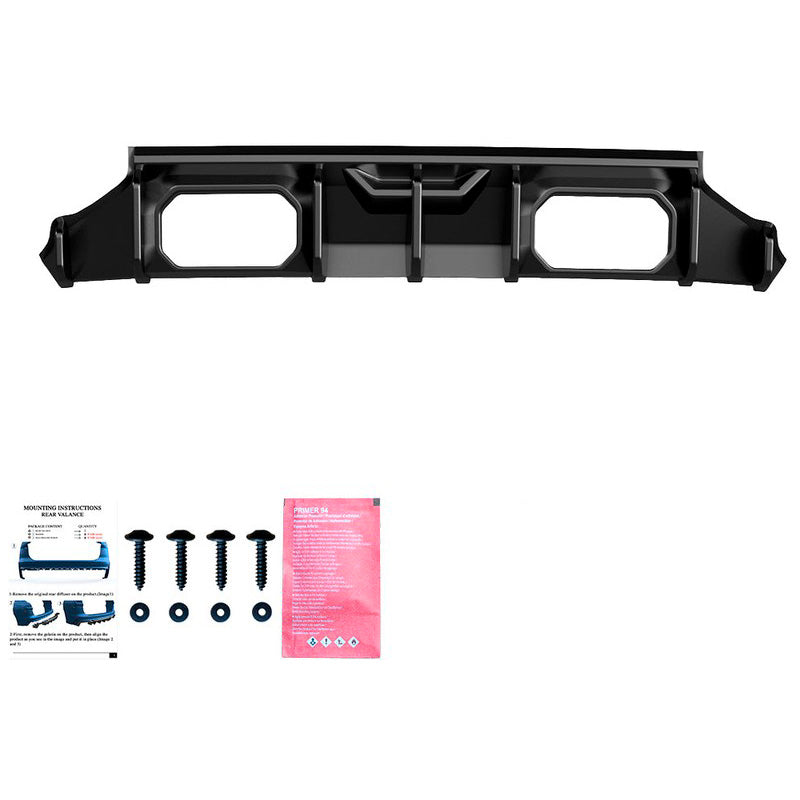 Oneway Heckdiffusor passend für BMW M2 G87 Coupe 2023- - Schwarz glänzend