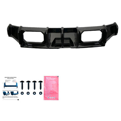 Oneway Heckdiffusor passend für BMW M2 G87 Coupe 2023- - Schwarz glänzend
