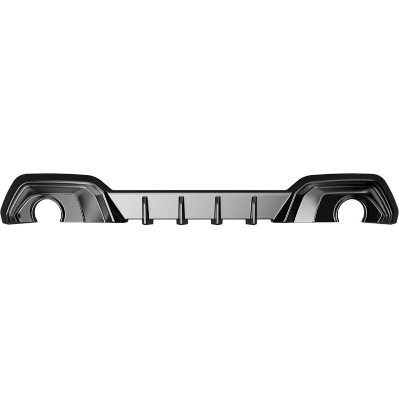 Oneway Heckdiffusor passend für BMW 3er G20/G21 M-Pack 2018-2022 (mit runden Endrohren) - Schwarz glänzend