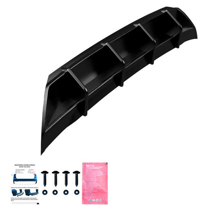 Oneway Heckdiffusor passend für Audi A3 (8Y) Limousine/Sportback 2020-2024 exkl. S-Line/S3/RS3 - Schwarz glänzend