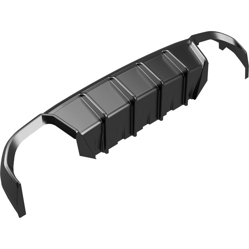 Oneway Heckdiffusor passend für BMW 4er G26 M-Pack/M440i 2021- (mit doppelrund oder ovalen Endrohren) - Schwarz glänzend