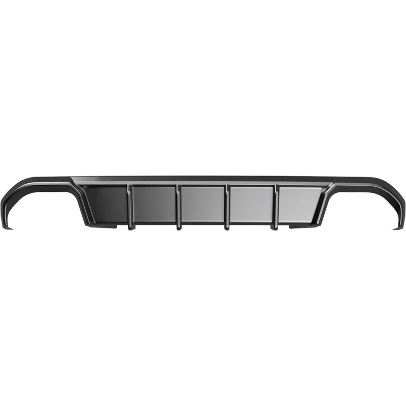 Oneway Heckdiffusor passend für BMW 4er G26 M-Pack/M440i 2021- (mit doppelrund oder ovalen Endrohren) - Schwarz glänzend