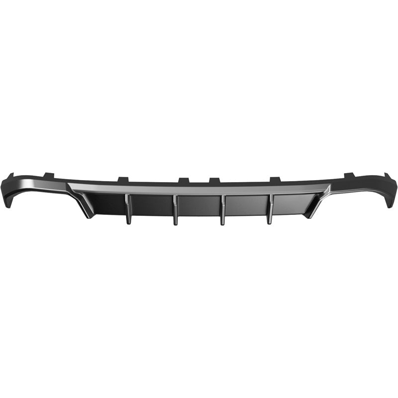 Oneway Heckdiffusor passend für BMW 4er G26 M-Pack/M440i 2021- (mit doppelrund oder ovalen Endrohren) - Schwarz glänzend