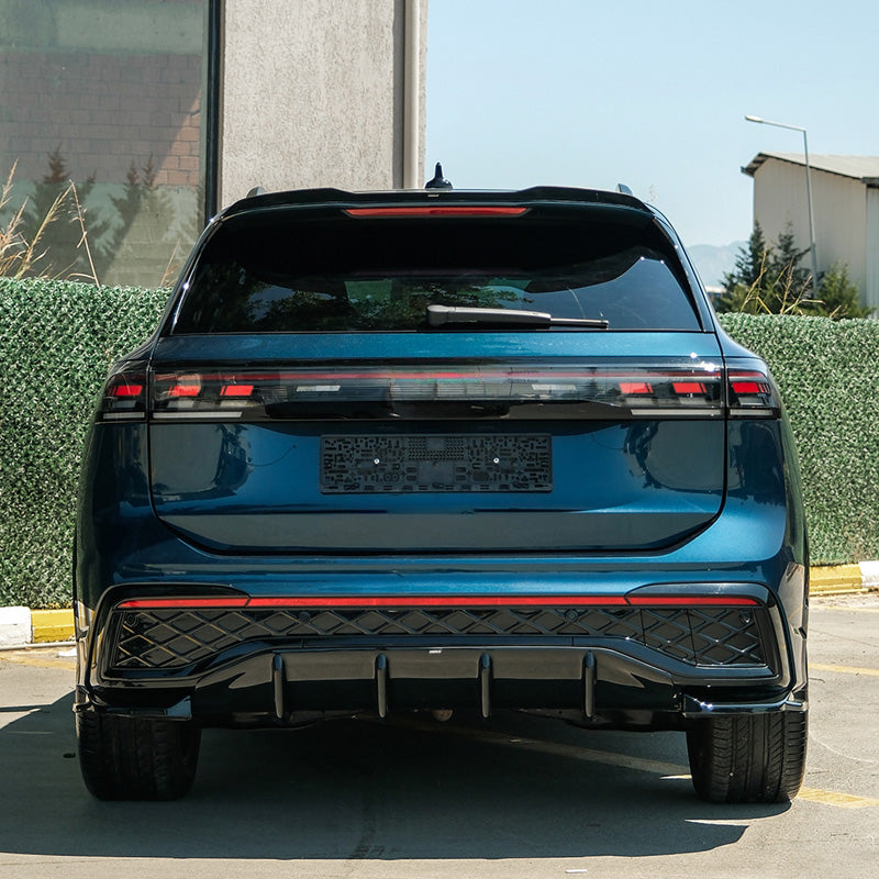Oneway Heckdiffusor passend für Volkswagen Tiguan III (CT1) 2024- - Schwarz glänzend
