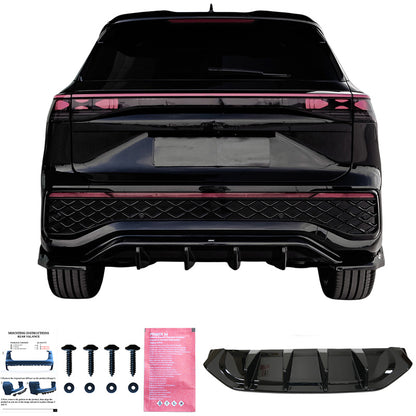 Oneway Heckdiffusor passend für Volkswagen Tayron (R41) 2024- - Schwarz glänzend