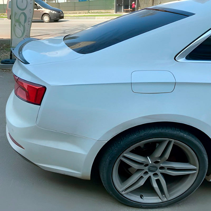 Oneway Heckflügel passend für Audi A5 S-Line F5 Coupe 2017- & Sportback Facelift 2019- - Schwarz glänzend