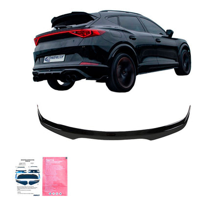Oneway Dachspoiler (Cap) passend für Cupra Formentor 2020-2024 & Facelift 2024- - Schwarz glänzend
