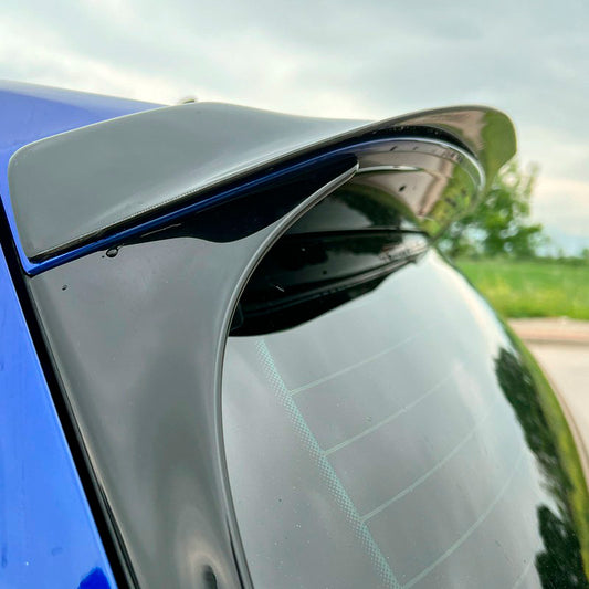 Oneway Dachspoiler (Cap) passend für Volkswagen Golf VII (7&7.5) HB GTi/GTD/R/R Line 2013-2020 - Schwarz glänzend