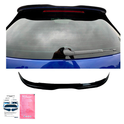 Oneway Dachspoiler (Cap) passend für Volkswagen Golf VII (7&7.5) HB GTi/GTD/R/R Line 2013-2020 - Schwarz glänzend