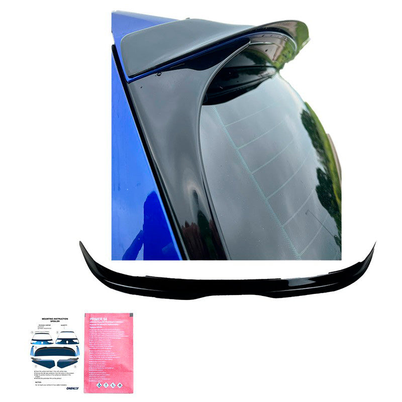 Oneway Dachspoiler (Cap) passend für Volkswagen Golf VII (7&7.5) HB GTi/GTD/R/R Line 2013-2020 - Schwarz glänzend