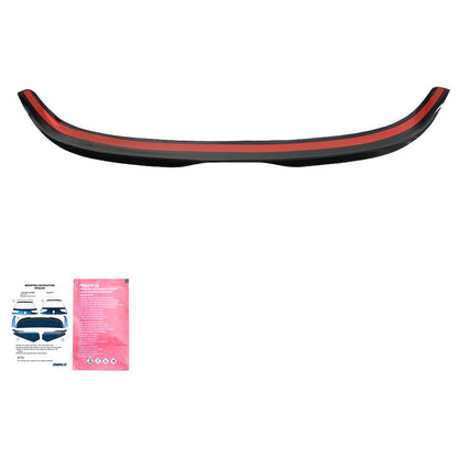 Oneway Dachspoiler (Cap) passend für Volkswagen Golf VII (7&7.5) HB GTi/GTD/R/R Line 2013-2020 - Schwarz glänzend