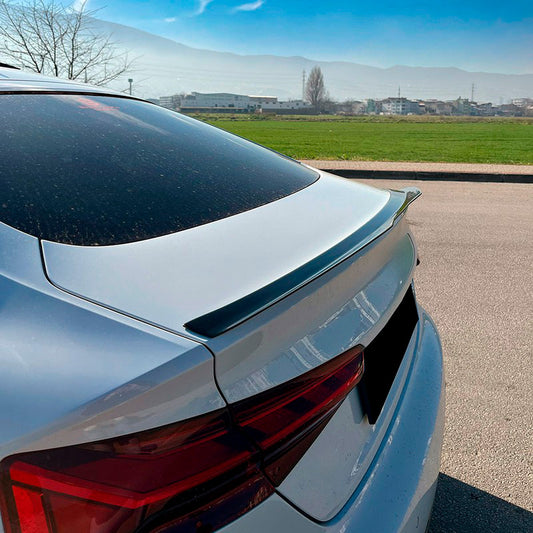 Oneway Heckflügel passend für Audi A5 S-Line F5 Sportback 2016-2019 & Facelift 2019- - Schwarz glänzend