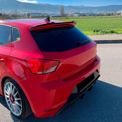 Oneway Dachspoiler (Cap) passend für Seat Ibiza (6F) 2017- inkl. FR - Schwarz glänzend