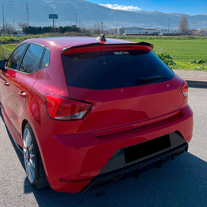 Oneway Dachspoiler (Cap) passend für Seat Ibiza (6F) 2017- inkl. FR - Schwarz glänzend