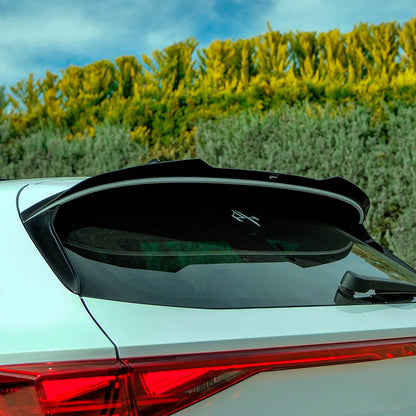 Oneway Dachspoiler (Cap) passend für Seat Leon IV HB FR & Cupra Leon HB 2020- - Schwarz glänzend