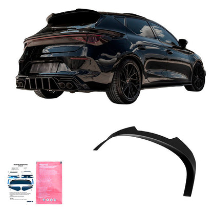 Oneway Dachspoiler (Cap) passend für Seat Leon IV HB FR & Cupra Leon HB 2020- - Schwarz glänzend