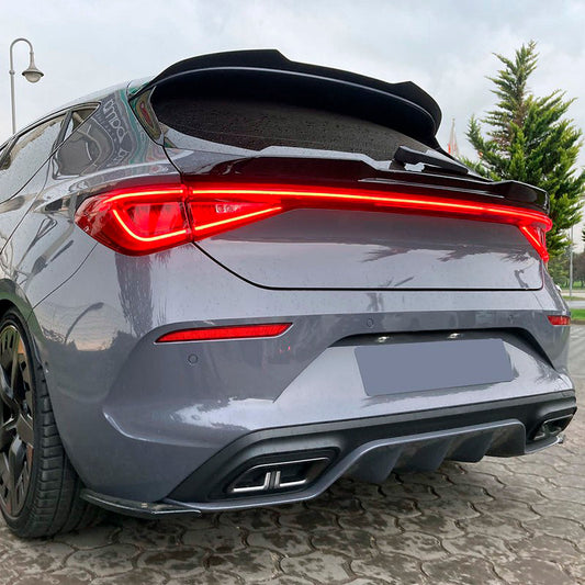 Oneway Heckflügel passend für Cupra Leon HB 2020-2024 - Schwarz glänzend