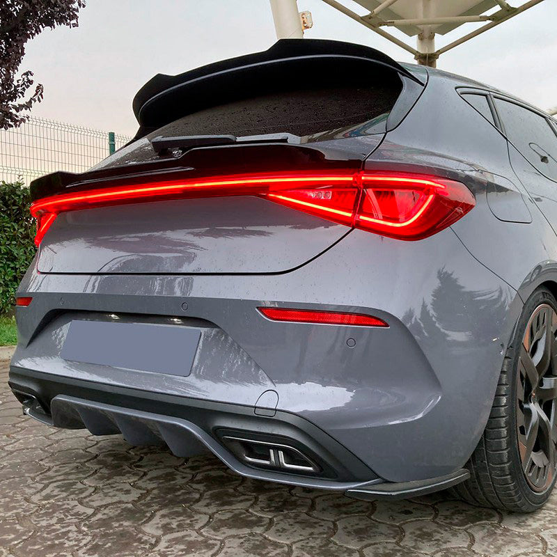 Oneway Heckflügel passend für Cupra Leon HB 2020-2024 - Schwarz glänzend