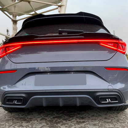 Oneway Heckflügel passend für Cupra Leon HB 2020-2024 - Schwarz glänzend