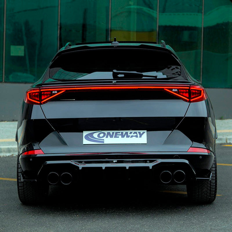 Oneway Heckflügel passend für Cupra Formentor 2020-2024 & Facelift 2024- - Schwarz glänzend