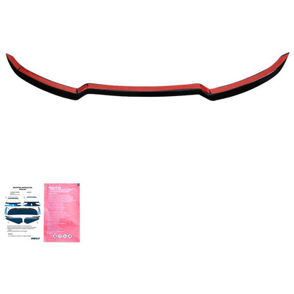 Oneway Dachspoiler (Cap) passend für Audi SQ7/Q7 S-Line (4M) 2015- - Schwarz glänzend