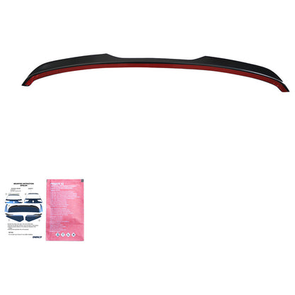 Oneway Dachspoiler (Cap) passend für Ford Focus ST MK3 Hatchback 2010-2014 & ST MK3 Facelift 2015-2018 - Schwarz glänzend