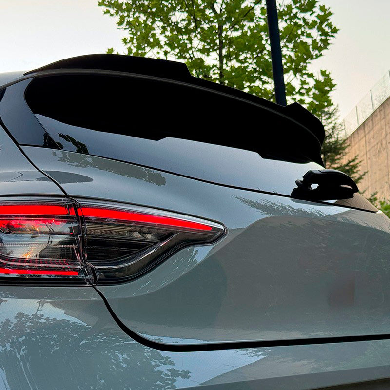 Oneway Dachspoiler (Cap) passend für Renault Clio V Facelift 2023- - Schwarz glänzend