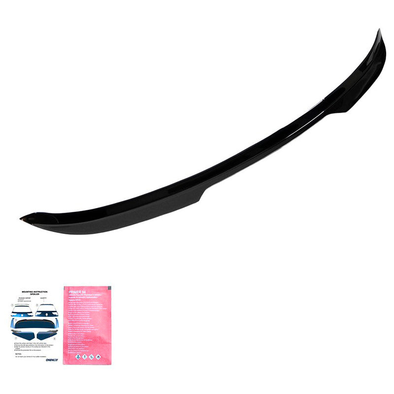 Oneway Dachspoiler (Cap) passend für Renault Clio V Facelift 2023- - Schwarz glänzend