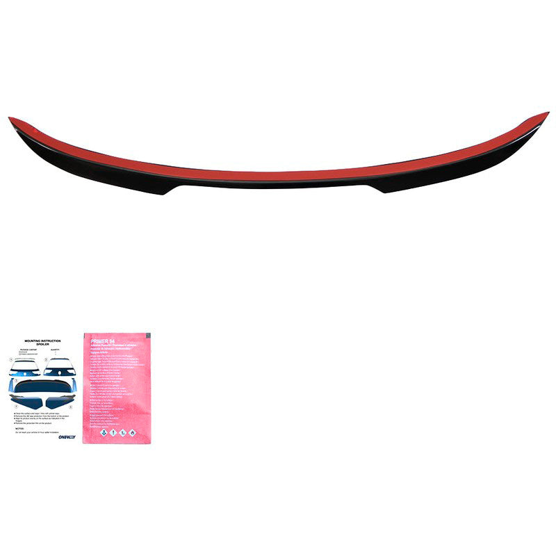 Oneway Dachspoiler (Cap) passend für Renault Clio V Facelift 2023- - Schwarz glänzend