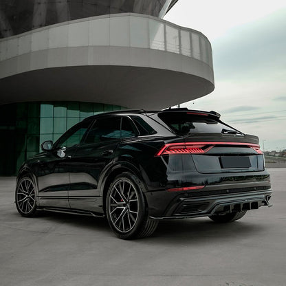 Oneway Dachspoiler (Cap) passend für Audi Q8 S-Line & SQ8 2018- - Schwarz glänzend
