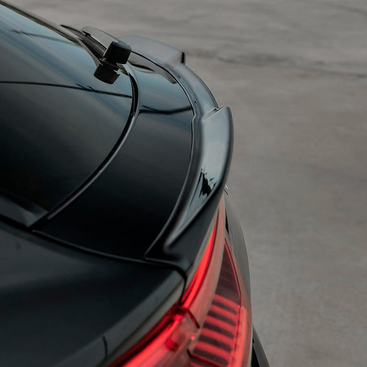 Oneway Heckflügel passend für Audi Q8 S-Line & SQ8 & RSQ8 2018- - Schwarz glänzend