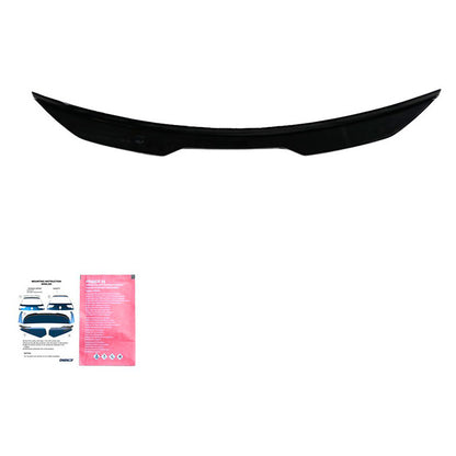 Oneway Heckflügel passend für BMW M4/4er G22/G23 Coupe/Cabrio M-Pack/M440i 2020- - Schwarz glänzend