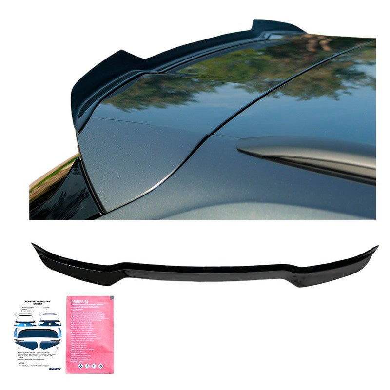 Oneway Dachspoiler (Cap) passend für Audi Q5 (FY) S-Line Facelift 2020-2024 exkl. Sportback - Schwarz glänzend