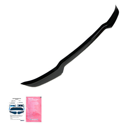 Oneway Dachspoiler (Cap) passend für Audi Q5 (FY) S-Line Facelift 2020-2024 exkl. Sportback - Schwarz glänzend