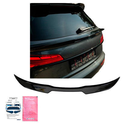 Oneway Heckflügel passend für Audi Q5 (FY) S-Line Facelift 2020-2024 exkl. Sportback - Schwarz glänzend