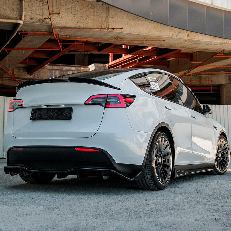 Oneway Heckflügel passend für Tesla Model Y 2019-2025 - Schwarz glänzend