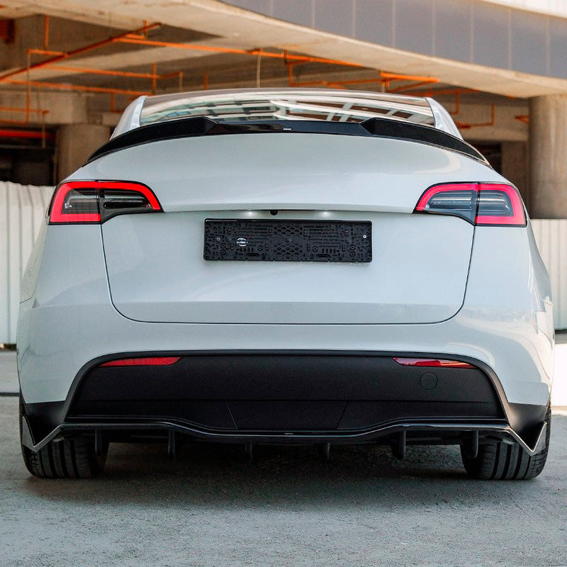 Oneway Heckflügel passend für Tesla Model Y 2019-2025 - Schwarz glänzend