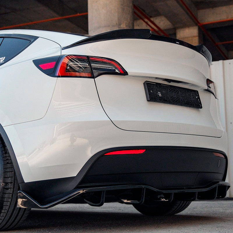 Oneway Heckflügel passend für Tesla Model Y 2019-2025 - Schwarz glänzend