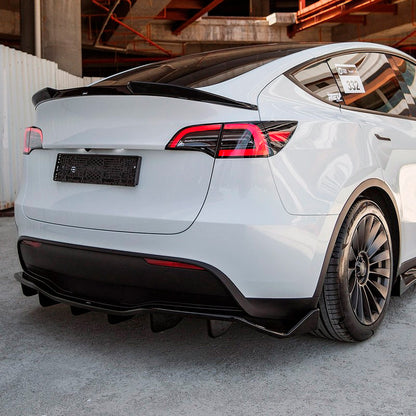 Oneway Heckflügel passend für Tesla Model Y 2019-2025 - Schwarz glänzend