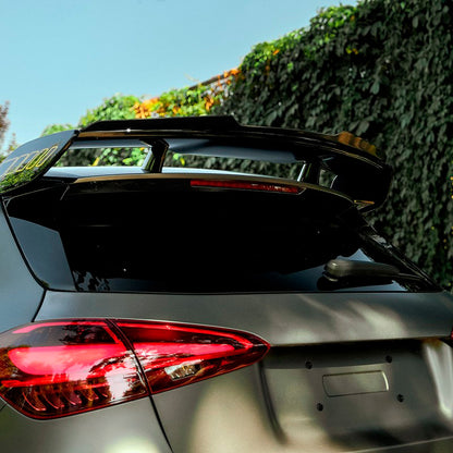 Oneway Dachspoiler (Cap) passend für Mercedes A-Klasse (W177) A45 S Aero Pack 2019-2023 & FL 2023- - Schwarz glänzend
