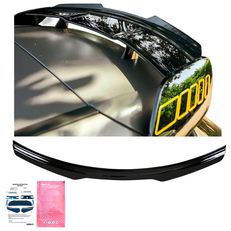 Oneway Dachspoiler (Cap) passend für Mercedes A-Klasse (W177) A45 S Aero Pack 2019-2023 & FL 2023- - Schwarz glänzend
