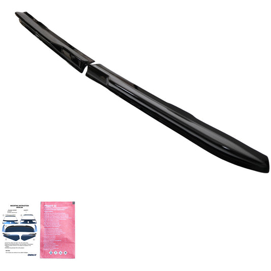 Oneway Dachspoiler passend für Ford Transit Custom (V710) 2023- & Volkswagen Transporter T7 2024- (mit 2 Hecktüren) - Schw...