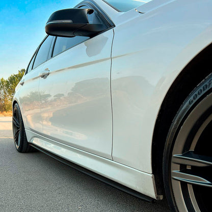 Oneway Satz Seitenschweller passend für BMW 3er F30 M-Sport 2012-2019 - Schwarz glänzend