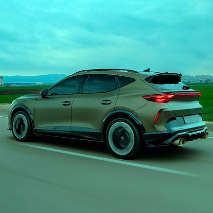 Oneway Satz Seitenschweller passend für Cupra Formentor 2020-2024 & Facelift 2024- - Schwarz glänzend