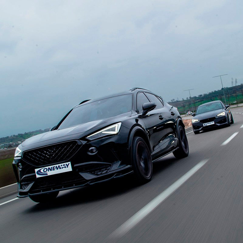 Oneway Satz Seitenschweller passend für Cupra Formentor 2020-2024 & Facelift 2024- - Schwarz glänzend